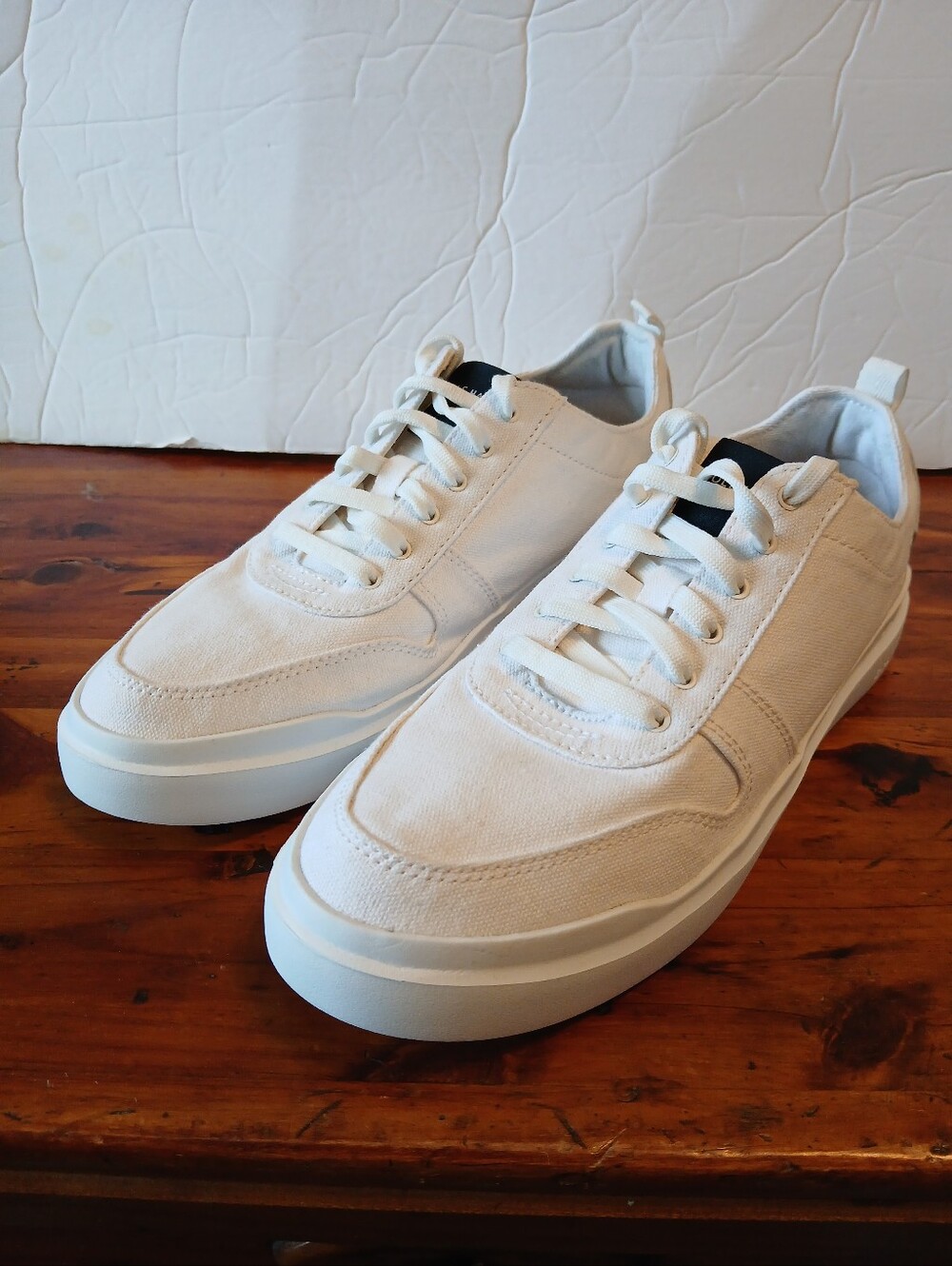 Cole Haan GrandPro Rally Canvas Low-Top Sneakers in Off-White Women's Size 8.5B - Picture 4 of 13